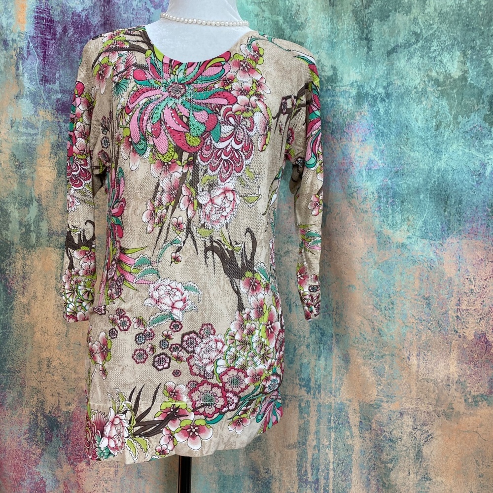 🌟 Betty Barclay Beautiful  Floral Design Top